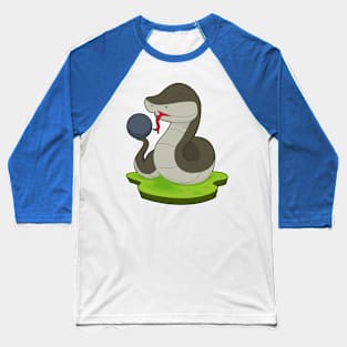 Snake Bowling Bowling ball Baseball T-Shirt